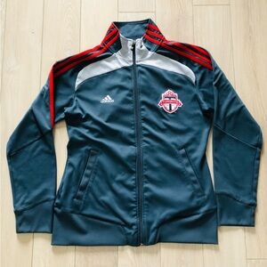 Adidas Toronto FC Embroidered Soccer Track Jacket